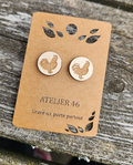 Boucles d'oreilles Stud Coq